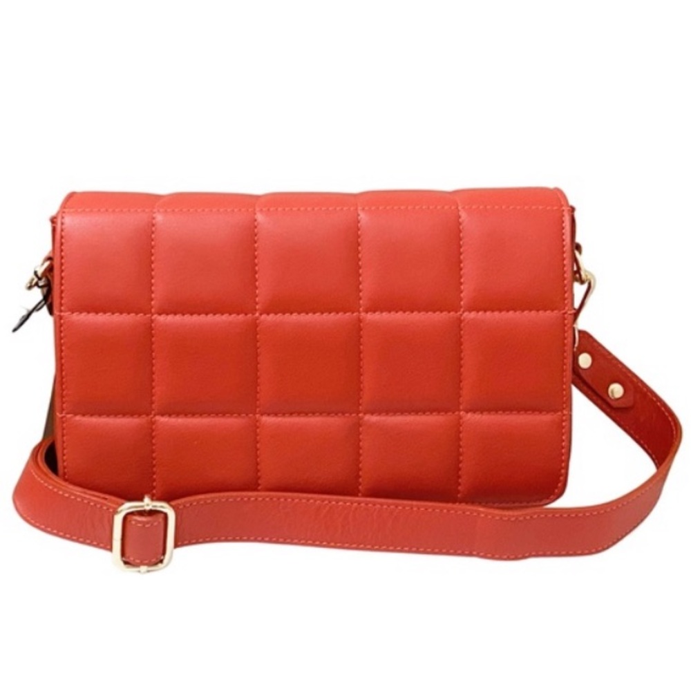 Unica Firenze Made in Italy Quilted Crossbody Bag/Clutch